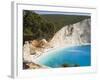 Porto Katsiki Beach, West Coast of Lefkada, Ionian Islands, Greek Islands, Greece, Europe-Robert Harding-Framed Photographic Print