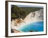 Porto Katsiki Beach, West Coast of Lefkada, Ionian Islands, Greek Islands, Greece, Europe-Robert Harding-Framed Photographic Print