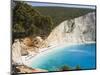 Porto Katsiki Beach, West Coast of Lefkada, Ionian Islands, Greek Islands, Greece, Europe-Robert Harding-Mounted Photographic Print