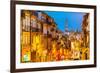 Porto, Portugal Cityscape Towards Clerigos Church-Sean Pavone-Framed Photographic Print