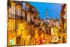 Porto, Portugal Cityscape Towards Clerigos Church-Sean Pavone-Mounted Photographic Print