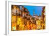 Porto, Portugal Cityscape Towards Clerigos Church-Sean Pavone-Framed Photographic Print