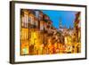 Porto, Portugal Cityscape Towards Clerigos Church-Sean Pavone-Framed Photographic Print