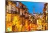 Porto, Portugal Cityscape Towards Clerigos Church-Sean Pavone-Mounted Premium Photographic Print