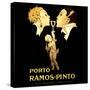 Porto Ramos-Pinto, Vintage French Advertisement Poster by Rene Vincent-Piddix-Stretched Canvas