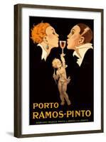 Porto Ramos-René Vincent-Framed Art Print