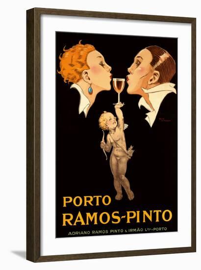 Porto Ramos-René Vincent-Framed Art Print