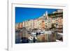 Porto Venere, Cinque Terre, UNESCO World Heritage Site, Liguria, Italy, Europe-Peter Groenendijk-Framed Photographic Print