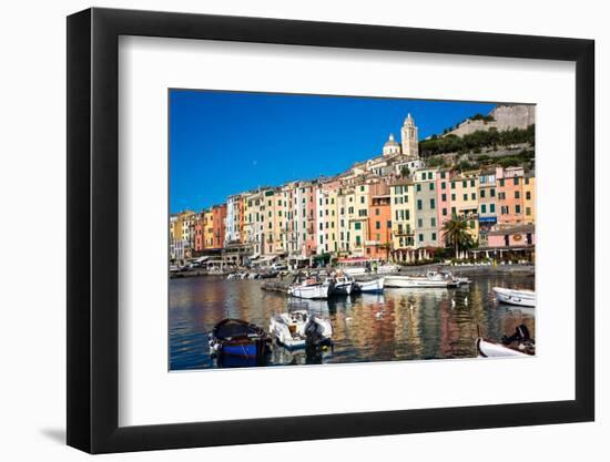 Porto Venere, Cinque Terre, UNESCO World Heritage Site, Liguria, Italy, Europe-Peter Groenendijk-Framed Photographic Print