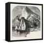 Porto Venere, Spezia, La Spezia, the Cornice Road, Liguria, Italy, 19th Century-null-Framed Stretched Canvas