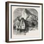 Porto Venere, Spezia, La Spezia, the Cornice Road, Liguria, Italy, 19th Century-null-Framed Giclee Print