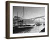 Porto Wine Carrying Barcos, River Douro and City Skyline, Porto, Portugal-Michele Falzone-Framed Photographic Print