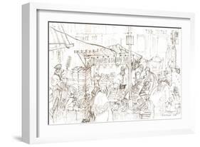 Portobello Market-Mary Kuper-Framed Giclee Print