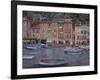 Portofino al Crepuscolo-Guido Borelli-Framed Giclee Print