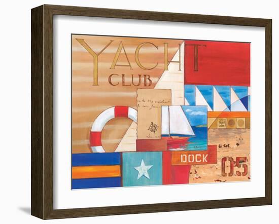 Portofino Collage I-Paul Brent-Framed Art Print