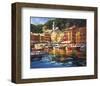 Portofino Colors-Michael O'Toole-Framed Giclee Print