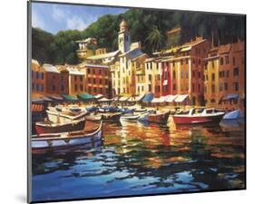 Portofino Colors-Michael O'Toole-Mounted Giclee Print