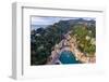 Portofino from above-Marco Carmassi-Framed Photographic Print