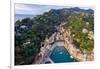 Portofino from above-Marco Carmassi-Framed Photographic Print