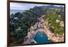 Portofino from above-Marco Carmassi-Framed Photographic Print