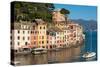 Portofino, Genova (Genoa), Liguria, Italy, Europe-Carlo Morucchio-Stretched Canvas