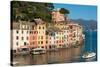 Portofino, Genova (Genoa), Liguria, Italy, Europe-Carlo Morucchio-Stretched Canvas