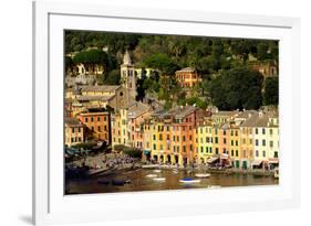 Portofino, Genova (Genoa), Liguria, Italy, Europe-Carlo Morucchio-Framed Photographic Print