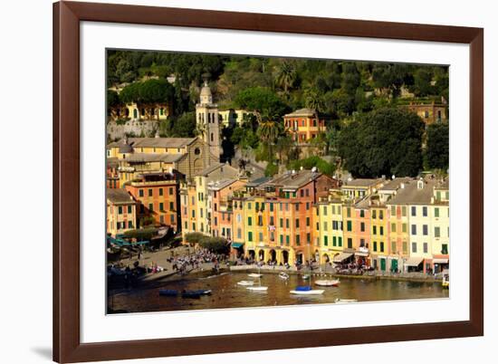 Portofino, Genova (Genoa), Liguria, Italy, Europe-Carlo Morucchio-Framed Photographic Print