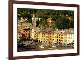 Portofino, Genova (Genoa), Liguria, Italy, Europe-Carlo Morucchio-Framed Photographic Print