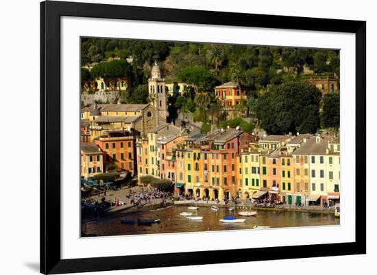 Portofino, Genova (Genoa), Liguria, Italy, Europe-Carlo Morucchio-Framed Photographic Print