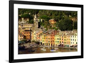 Portofino, Genova (Genoa), Liguria, Italy, Europe-Carlo Morucchio-Framed Photographic Print