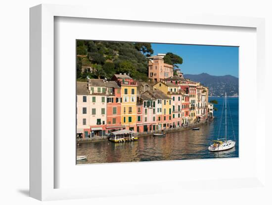 Portofino, Genova (Genoa), Liguria, Italy, Europe-Carlo Morucchio-Framed Photographic Print