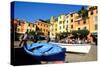 Portofino, Genova, Liguria, Italy, Europe-Carlo Morucchio-Stretched Canvas