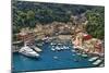 Portofino Harbor From Above, Liguria, Italy-George Oze-Mounted Photographic Print
