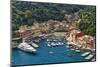 Portofino Harbor From Above, Liguria, Italy-George Oze-Mounted Premium Photographic Print