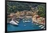 Portofino Harbor From Above, Liguria, Italy-George Oze-Framed Photographic Print