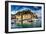 Portofino Harbor Low Angle View, Liguria, Italy-George Oze-Framed Photographic Print