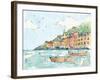 Portofino I-Anne Tavoletti-Framed Art Print