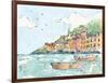 Portofino I-Anne Tavoletti-Framed Art Print