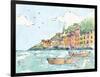 Portofino I-Anne Tavoletti-Framed Art Print