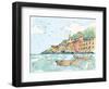 Portofino I-Anne Tavoletti-Framed Art Print