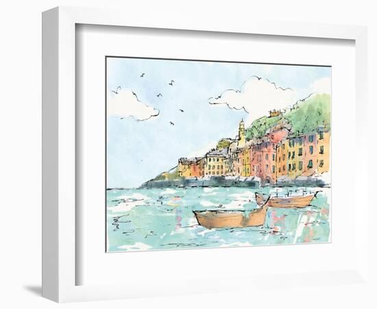 Portofino I-Anne Tavoletti-Framed Art Print