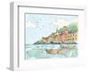 Portofino I-Anne Tavoletti-Framed Art Print