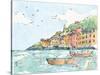 Portofino I-Anne Tavoletti-Stretched Canvas