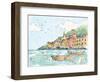 Portofino I-Anne Tavoletti-Framed Premium Giclee Print