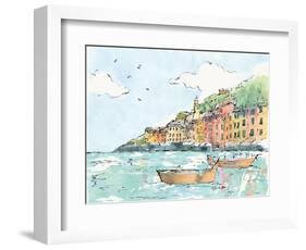 Portofino I-Anne Tavoletti-Framed Premium Giclee Print