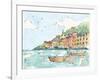 Portofino I-Anne Tavoletti-Framed Art Print