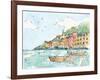 Portofino I-Anne Tavoletti-Framed Art Print