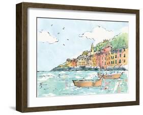 Portofino I-Anne Tavoletti-Framed Art Print