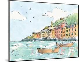 Portofino I-Anne Tavoletti-Mounted Art Print